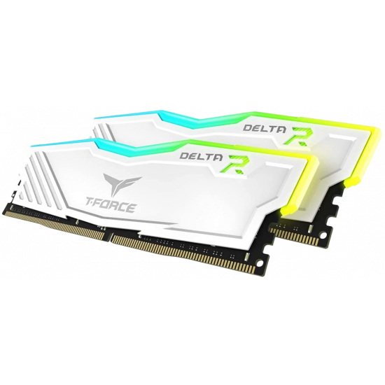 TeamGroup T-Force Delta DDR4 16gb - 3600Mhz (2x8gb) RGB - White